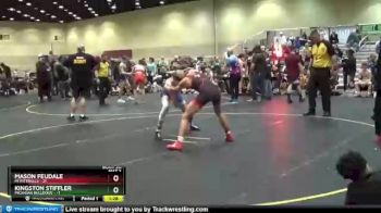 130 lbs Round 5 (8 Team) - Kingston Stiffler, Michigan Bulldogs vs Mason Feudale, MI Pittbulls