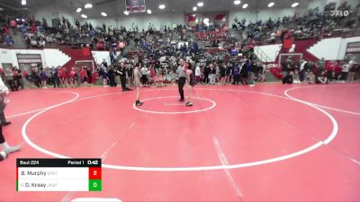 90-99 lbs Round 3 - Destiny Kraay, Jasper vs Bailee Murphy, Southport