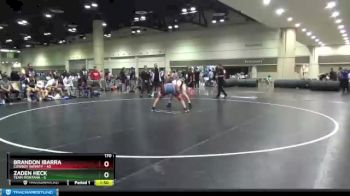 170 lbs Semis & Wb (16 Team) - Zaden Heck, Team Montana vs Brandon Ibarra, Cowboy Infinity