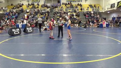 100 lbs Quarterfinal - Haylee Tarasky, Southmoreland vs Nila Bland, Trinity