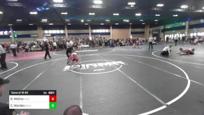 58 lbs Consi Of 16 #2 - Daniel La'ik? Molina, Legends Of Gold LV vs Carter Worden, Gold Rush Wr Acd