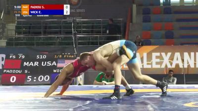 79 kgs Prelim - Sfiane Padiou (MAR) vs Evan Wick (USA)