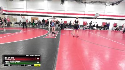 115-120 lbs Round 3 - Ty White, Mules Mat Club vs Kennan Beatty, Phenom