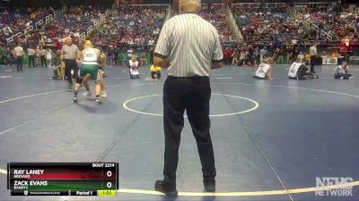 2A 195 lbs Quarterfinal - Zack Evans, Bandys vs Ray Laney, Brevard