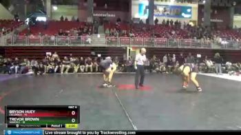 285 lbs Round 3 (8 Team) - Bryson Huey, Columbus vs Trevor Brown, Waverly