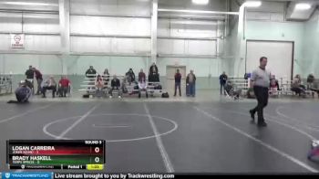 76 lbs Round 5 (8 Team) - Logan Carreira, Joker Squad vs Brady Haskell, Terps Xpress