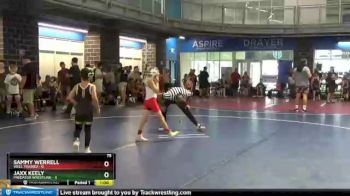 75 lbs Round 8 (10 Team) - Sammy Werrell, Well Trained vs Jaxx Keely, Predator Wrestling