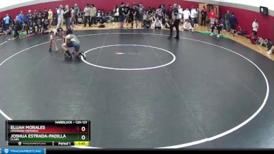 120-121 lbs Semifinal - Joshua Estrada-Padilla, Clark vs Elijah Morales, Cimarron Memorial