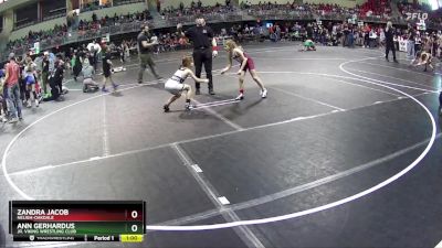 73 lbs Cons. Round 4 - Zandra Jacob, Neligh-Oakdale vs Ann Gerhardus, Jr. Viking Wrestling Club