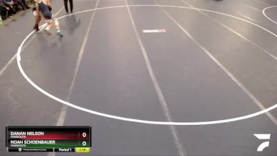 117 lbs Quarterfinal - Noah Schoenbauer, Minnesota vs Danan Nelson, Minnesota