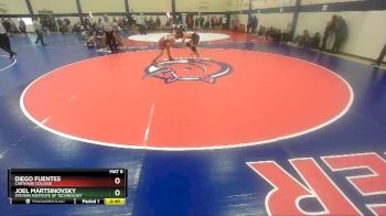 174 lbs Cons. Round 2 - Diego Fuentes, Carthage College vs Joel Martsinovsky, Stevens Institute Of Technology