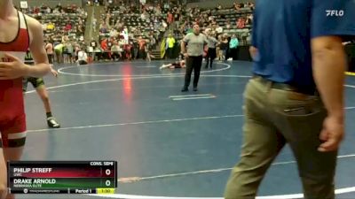 105 lbs Cons. Semi - Philip Streff, UWC vs Drake Arnold, Nebraska Elite