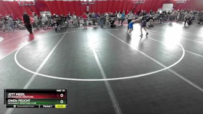 120 lbs Round 3 - Jett Meidl, No Nonsense Wrestling vs Owen Feucht, Waunakee Wrestling Club