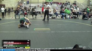 101 lbs Round 3 (4 Team) - Grady Ward, Untouchables-Olympia vs Jimmy Leland, Saranac Youth Wrestling Club