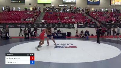 68 kg 7th Place - Jesus Guzman, Poway Wrestling vs Louis Poland, Interior Grappling Academy