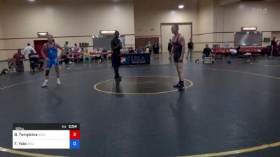 62 kg Round 1 - Blake Tompkins, Idaho vs Flint Yale, Arizona