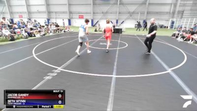 152 lbs Quarters & 1st Wb (16 Team) - Jacob Gandy, Washington vs Seth Wynn, Team Oregon