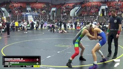 80 lbs Quarterfinal - Colt Precious, Lowell WC vs Edward Moore Jr, Simmons Academy Of Wrestling