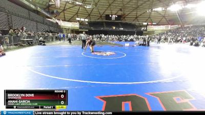 163 lbs Round 2 - Brooklyn Dove, Washington vs Anahi Garcia, Moses Lake Wrestling Club