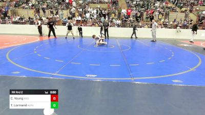 69 lbs Rr Rnd 2 - Caden Young, Social Circle USA Takedown vs Tobin Lormand, Alpha Wrestling Club