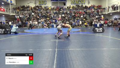 133 lbs R-16 - Camden Baum, Bishop McDevitt vs Jayce Paridon, Lake Highland Prep-FL