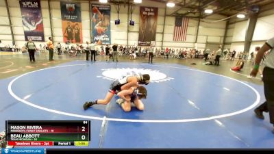 84 lbs Rd# 5- 3:45pm Friday Final Pool - Mason Rivera, Minnesota Funky Singlets vs Beau Abbott, Team Michigan