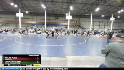 65 lbs Quarterfinal - Nolan Flick, Kuna Klub vs Gunnar Nelsen, McCall Wrestling Club