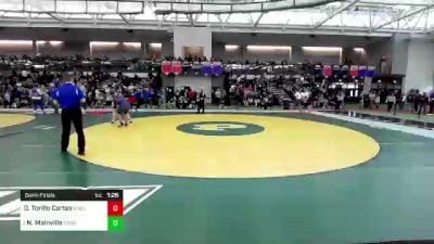 185 lbs Semifinal - Dayami Torillo Cortes, Windham vs Nicki Mainville, Foran