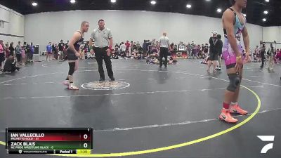 155 lbs Round 2 (4 Team) - Ian Vallecillo, Palmetto Gold vs Zack Blais, NC Pride Wrestling Black