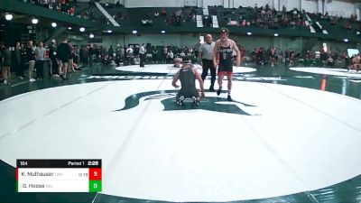 184 lbs Semifinal - Giuseppe Hoose, Oklahoma vs Kole Mulhauser, Unattached