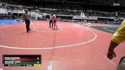 215 lbs Quarters & Wb (16 Team) - Noah Buckner, Franklin County vs Branson James, Eastern View