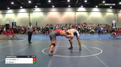 285 lbs Round of 32 - Marcus Harrington, Iowa State University vs Matt Wagner, Air Force Academy