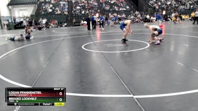 165 lbs Round 4 (16 Team) - Logan Pfannenstiel, Norton Community vs Brooks Loosvelt, York