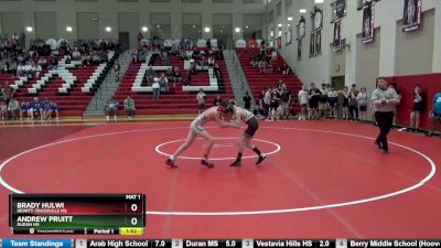 97 lbs Round 1 - Brady Hulwi, Hewitt-Trussville MS vs Andrew Pruitt, Duran MS