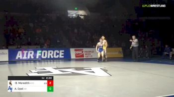 141 lbs Dual - Bryce Meredith, Wyoming vs Alec Opal, Air Force