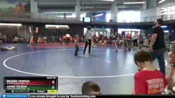 45 lbs Round 4 (10 Team) - Asher Wilbur, Predator Wrestling vs Braden Ferman, Alabama Elite Gold