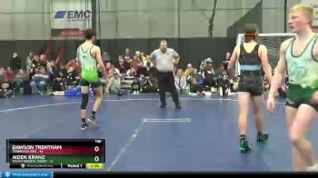 145 lbs Round 5 (6 Team) - Dawson Trentham, Tennessee Red vs Aiden Kranz, South Dakota Storm