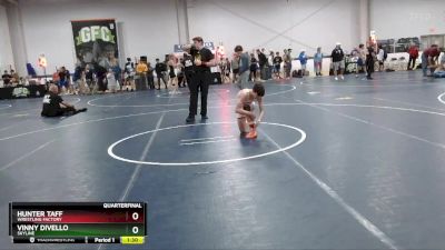 105 lbs Quarterfinal - Vinny DiVello, Skyline vs Hunter Taff, Wrestling Factory