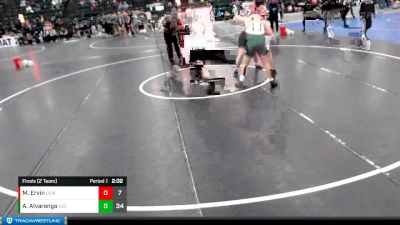 285 lbs Finals (2 Team) - Matthias Ervin, Central Missouri vs Adam Alvarenga, Adams State