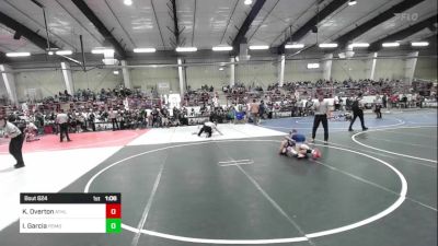 109 lbs Semifinal - Kael Overton, Athlos Wrestling vs Isaac Jr Garcia, Pomona Elite