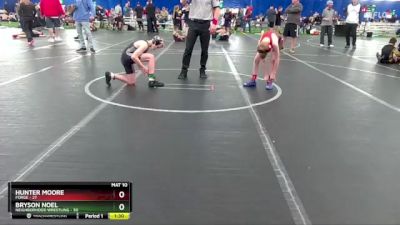 92 lbs Round 5 (8 Team) - Hunter Moore, FORGE vs Bryson Noel, Neighborhood Wrestling