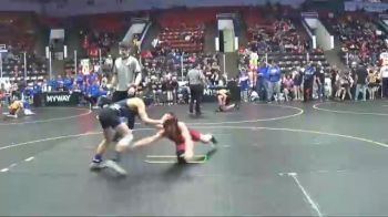 92 lbs Finals (8 Team) - Valentino Adamo, Rochester vs Devan Garcia, Harper Creek