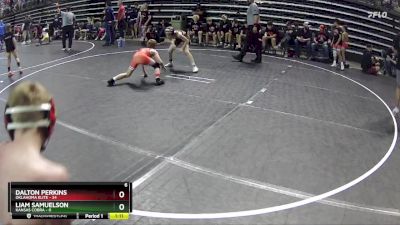 80 lbs Round 3 (6 Team) - Dalton Perkins, Oklahoma Elite vs Liam Samuelson, Kansas Cobra