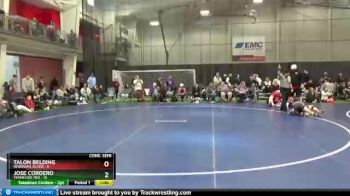 90 lbs Semis & 1st Wrestleback (8 Team) - Talon Belding, Nebraska Silver vs Jose Cordero, Tennessee Red