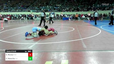 118 lbs Consi Of 16 #2 - Esteban Munoz, Putnam City West vs Chris Mancilla, Yukon