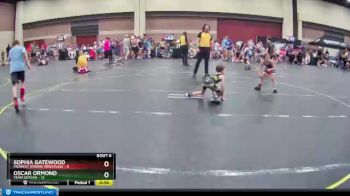 52 lbs Round 2 (6 Team) - Oscar Ormond, Team Gotcha vs Sophia Gatewood, Midwest Xtreme Wrestling