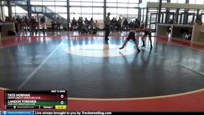 B-10 lbs Semifinal - Tate Norman, North Liberty Wrestling Club vs Landon Forkner, Linn-Mar Wrestling Club