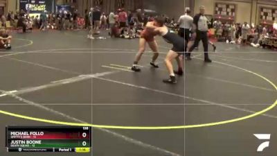 138 lbs Round 4 (6 Team) - Michael Follo, Smitty`s Barn vs Justin Boone, Death Squad