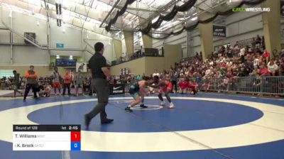 65 kg Round Of 128 - Tyshawn Williams, Southern Illinois vs Kaid Brock, Cowboy RTC/TMWC