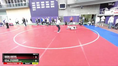 94 lbs Cons. Round 1 - Derik Kiefer, Teknique Wrestling vs Kole Younger, Team Idaho Wrestling Club